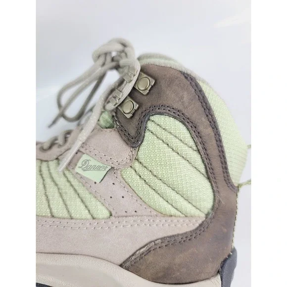 Daner Sobo Mid 6" Hiking Shoes, Women's Size 6.5, Taupe/Green - Picture 6 of 8